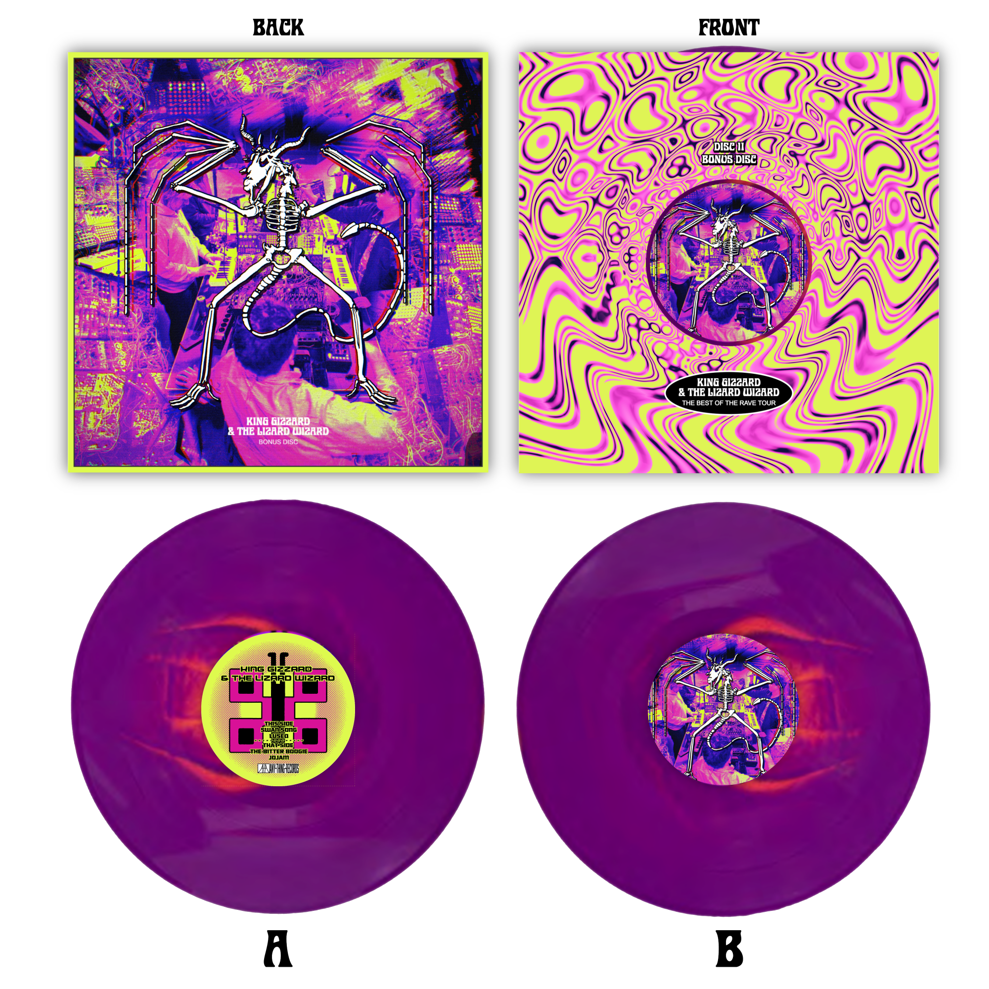 King Gizzard Rave Tour '25 No Repeats Box Set