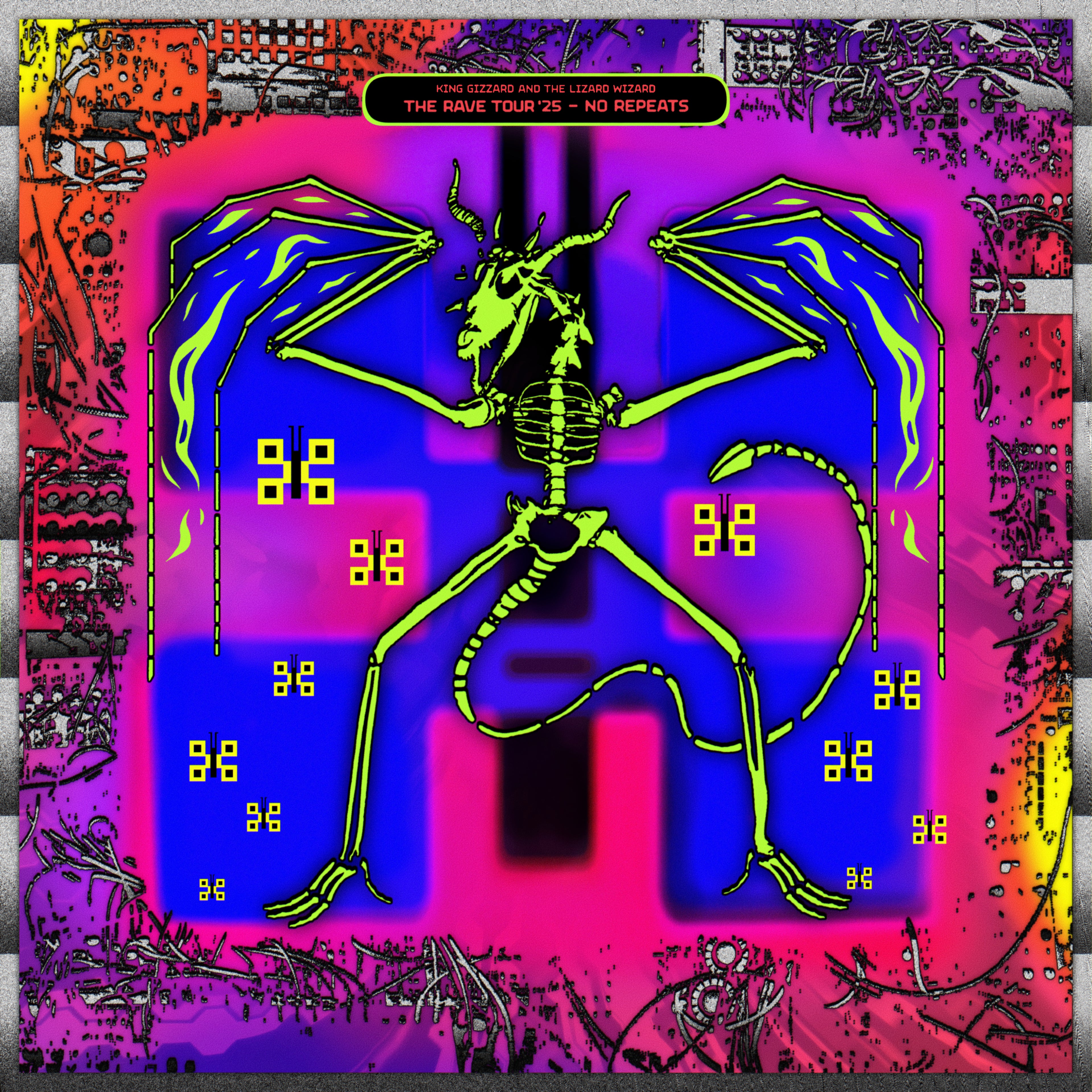 King Gizzard Rave Tour '25 No Repeats Box Set