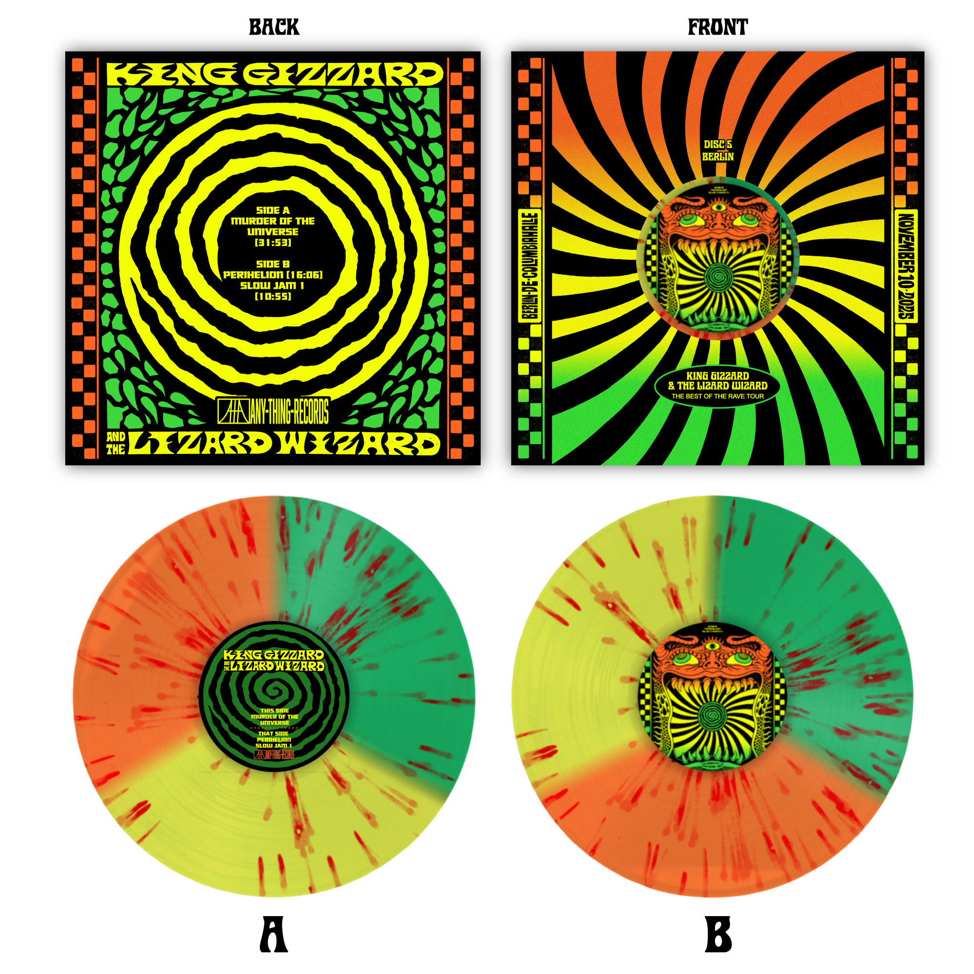 King Gizzard Rave Tour '25 No Repeats Box Set