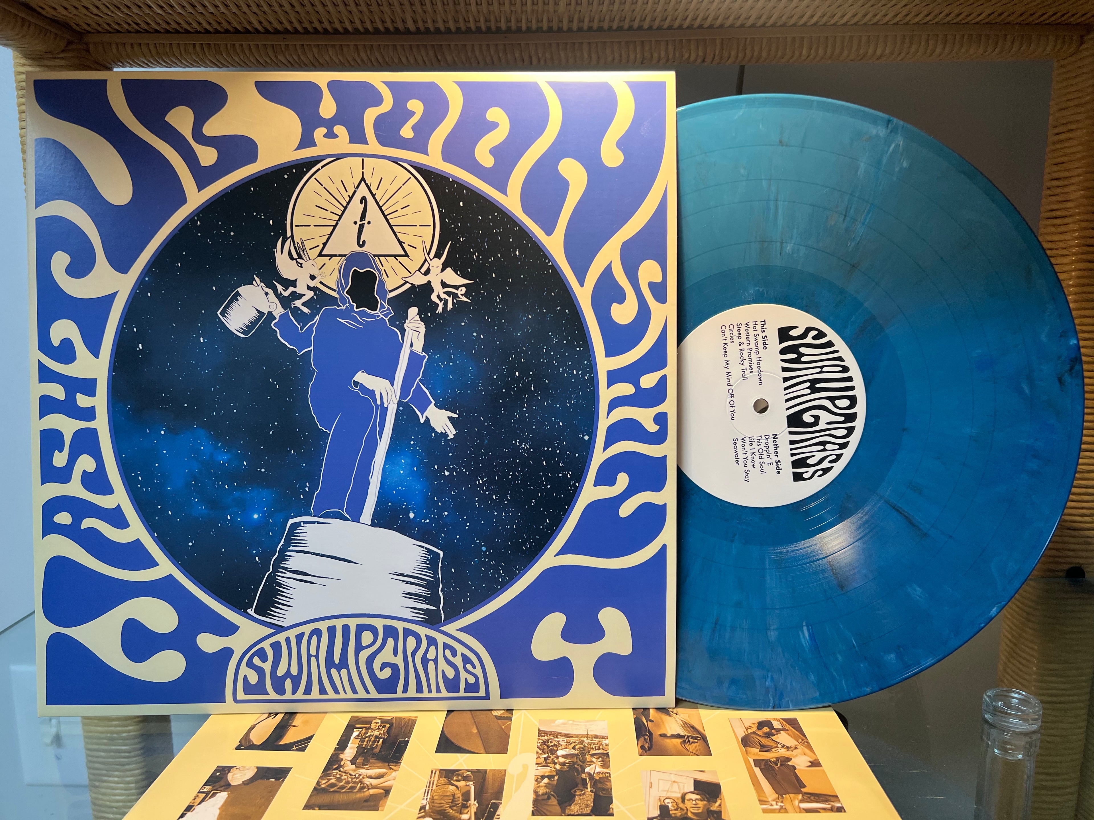 Swamp Grass - Washtub Moonshine (Recycled Blue Wax)