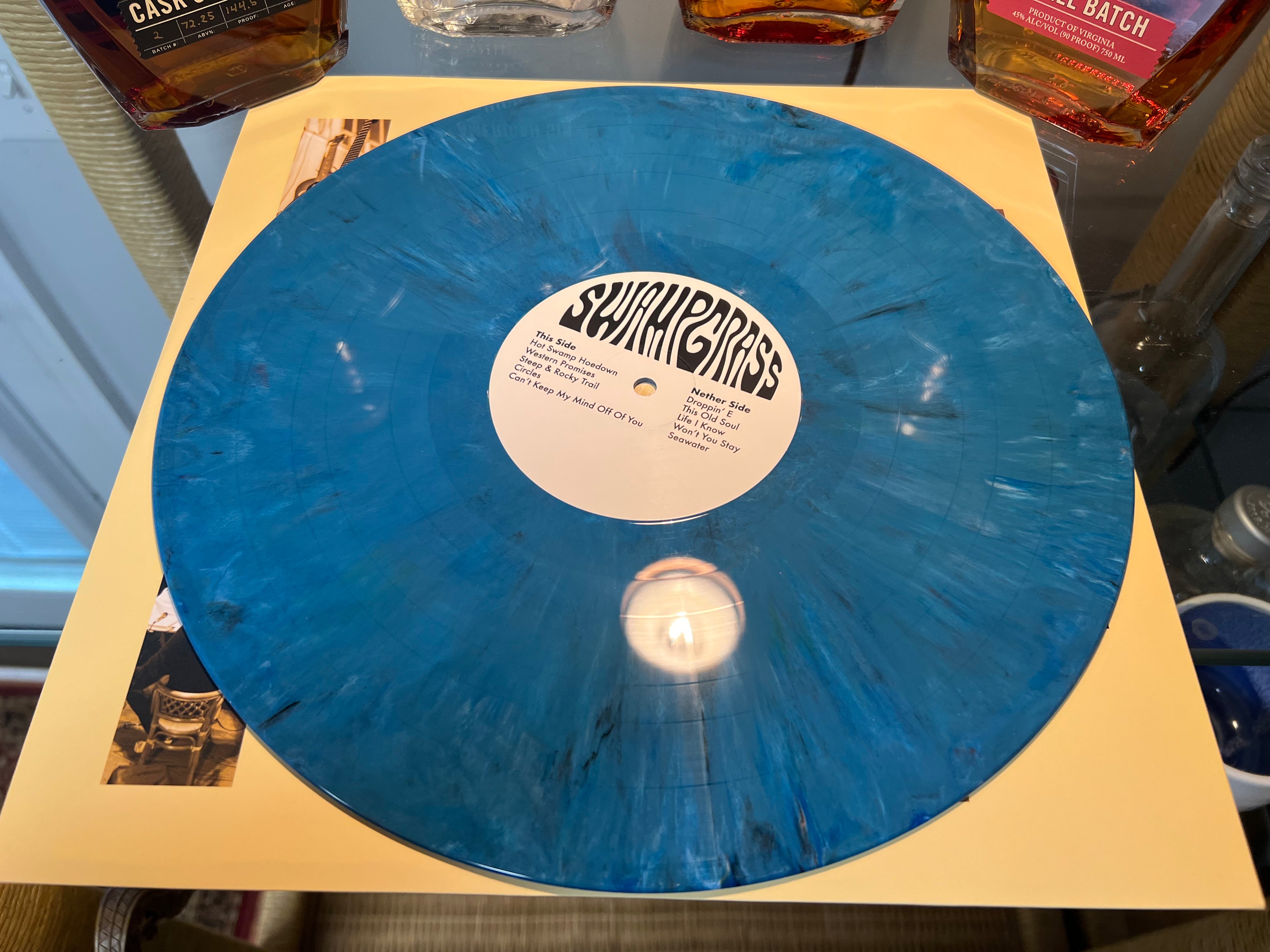 Swamp Grass - Washtub Moonshine (Recycled Blue Wax)