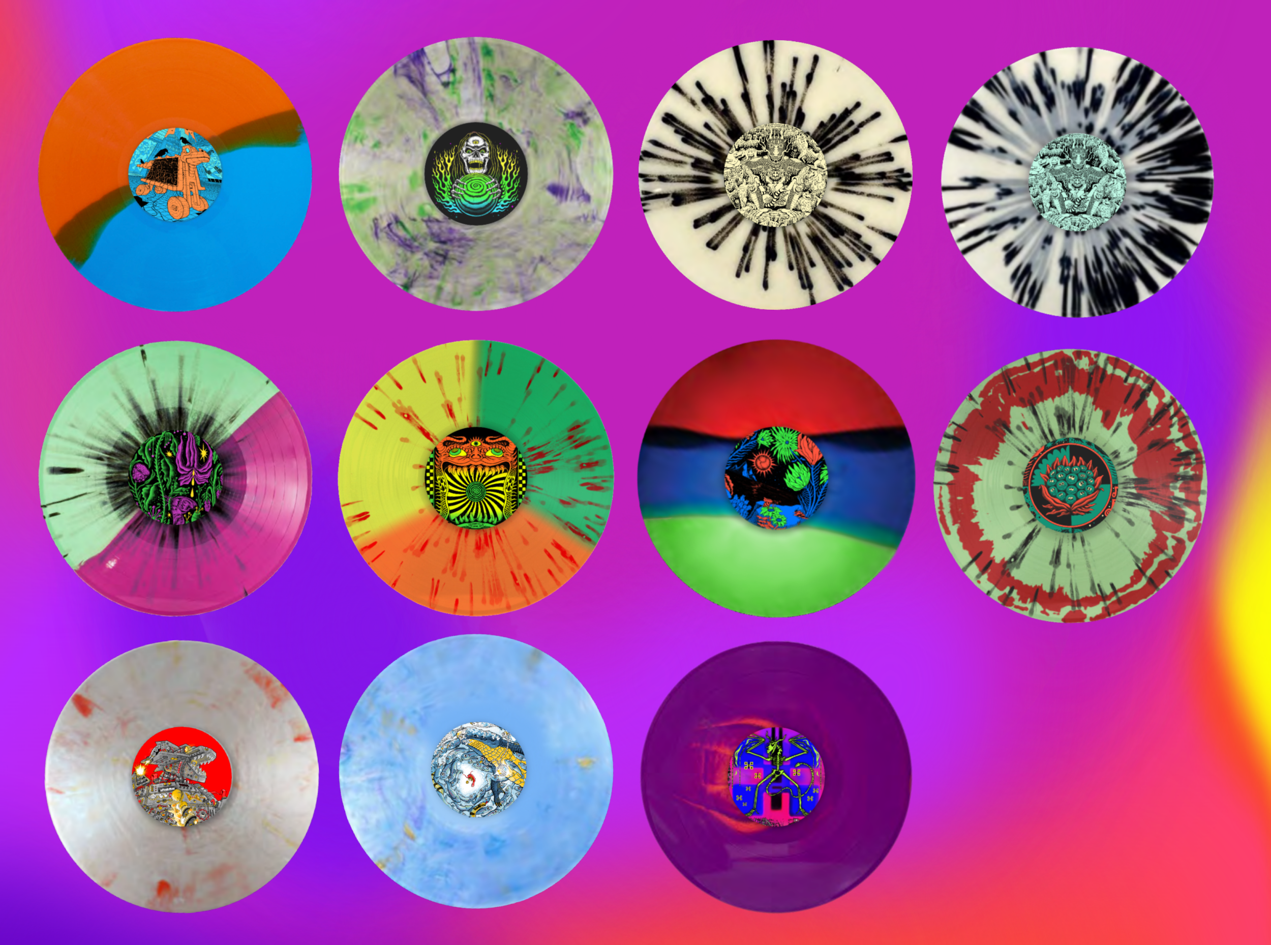 King Gizzard Rave Tour '25 No Repeats Box Set